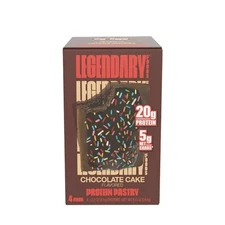 Legendary Protein Pastry - Chocolate Cake 4 Pack | Protein Snack | Gluten-free