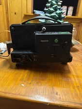 Movie Film Projector KEYSTONE 2500 (Super 8 & 8mm Reel-to-Reel) Power Tested