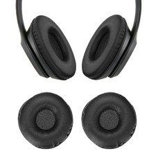 2pcs Ear Pads Replacement Cushions 2.2 Inch Headphone Ear Covers Black