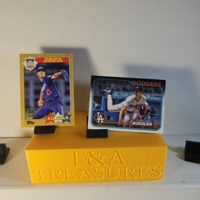 Lot Of 2 Walker Buehler Cards 2022 Topps All Star #87AS-33 2024 Topps #196
