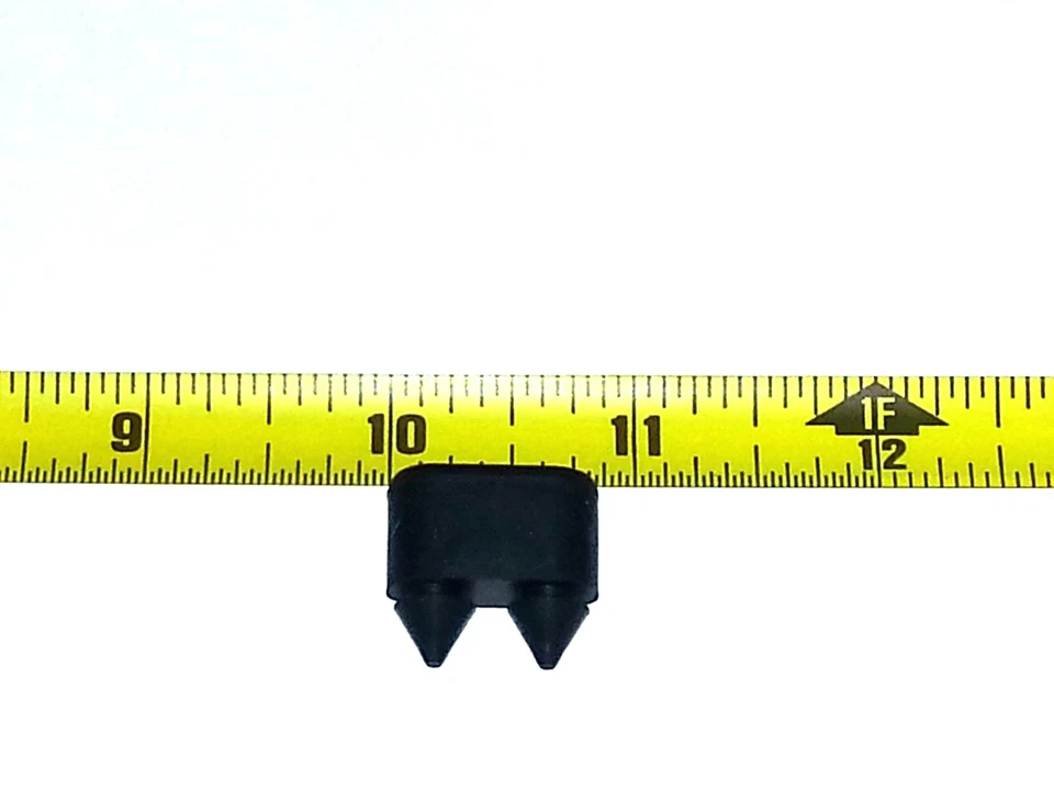 4 piezas GM Chevy Buick Pontiac goma puerta a puerta carrocería de jamba parachoques tope B Foto 2 de 4