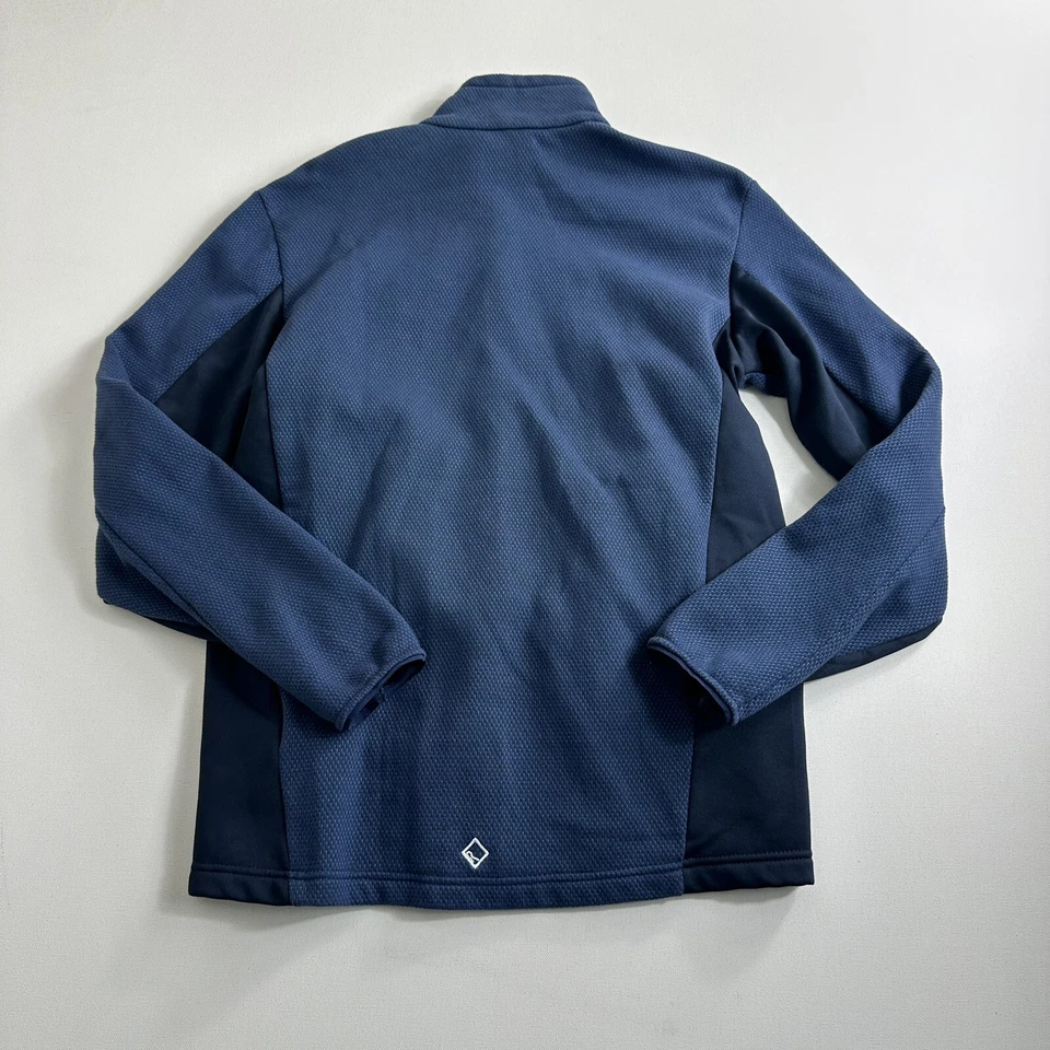 Chaqueta polar Highton Regatta Great Outdoors para hombre talla mediana azul cremallera completa Foto 2 de 4