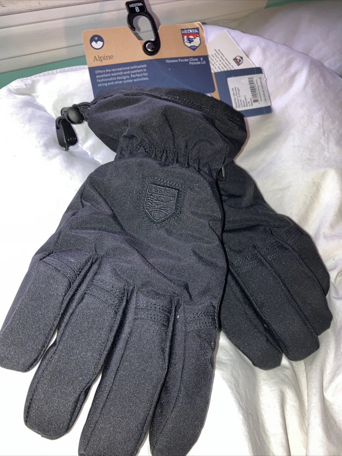 Hestra Czone Powder Women's Snow Ski Glove 8 Black NEW
Opens in a new window or tab