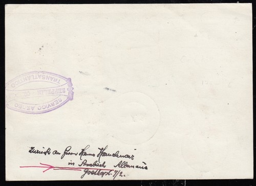 Zeppelin 1931, 3.Südamerikafahrt Zuleitung Niederlande,R-Bf Amsterdam,Sieger 133 - Bild 2 von 2