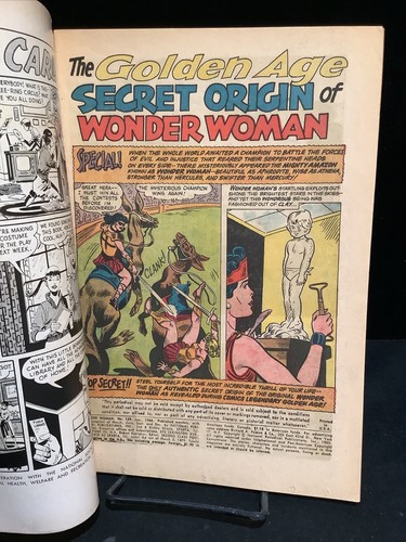 Wonder Woman #159 (ORIGIN, DC Comics, 1966) - Hot Key! - Picture 7 of 9