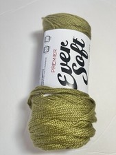 Premier YARNS EVER SOFT. 1pk OLIVE. I combine shipping, see detail
