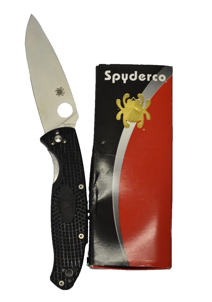 Spyderco Black Collectible Modern Folding Knives