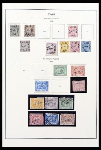 Lote 37231 Colección de Estampillas Egipto 1866-1997. - Imagen 1 de 10