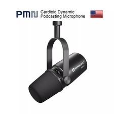 Relacart PM2 Studio Video Recording Monitoring USB Dynamic Podcasting Microphone