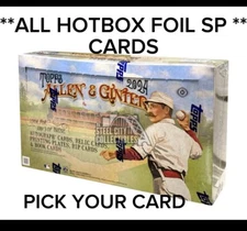 2024 Topps Allen & Ginter  **ALL HOT BOX FOIL & PARALLEL CARDS ** YOU PICK