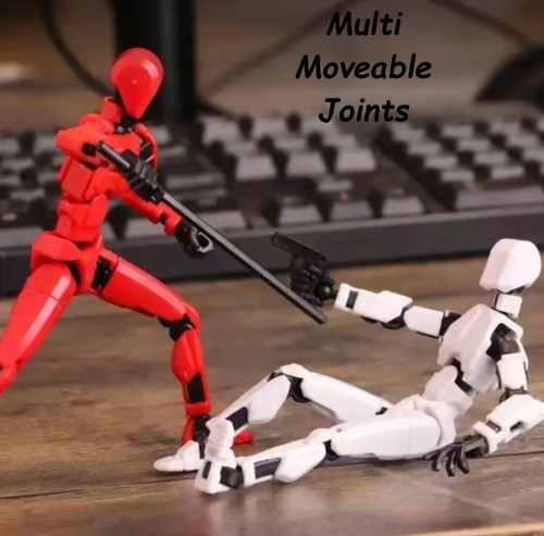 Titan 13 Action Figures 3D Printed Multi-Jointed Movable Small Size - Picture 3 of 4
