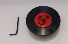 Kit pulsanti clacson Abarth adatto a Lancia Fiat Delta X19 Montecarlo 