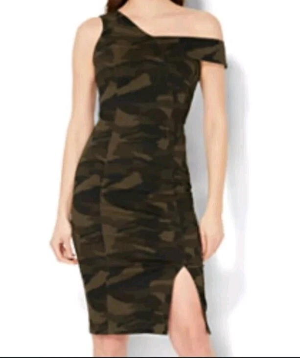 blue dress for baby girl “Saved & Still Dope” Longsleeve Camo Dress XXL main image 0