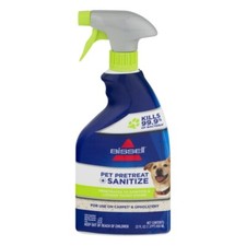 Pet Stain  Odor Remover Sanitizes Carpets Upholstery Kills 99.9 Bacteria 22oz