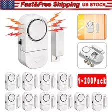 WIRELESS Home Window Door Burglar Security ALARM System Magnetic Sensor Lot