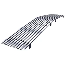 Fits 1986-1990 Chevy Caprice Main Upper Stainless Chrome Billet Grille Insert