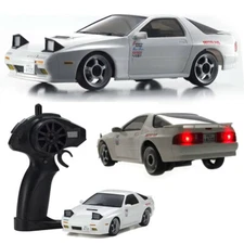 Kyosho 66602A 1/28 First MINI-Z RTR w/Light - D Mazda Savanna RX-7 FC3S White