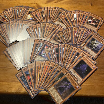 Yu-Gi-Oh! TCG 135x Effektkarten Erstausgaben Neuwertig Vintage
