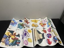 POKEMON Creatures Nintendo XL Stickers 4 Vinyl Sticky Sheets Stickers 2014