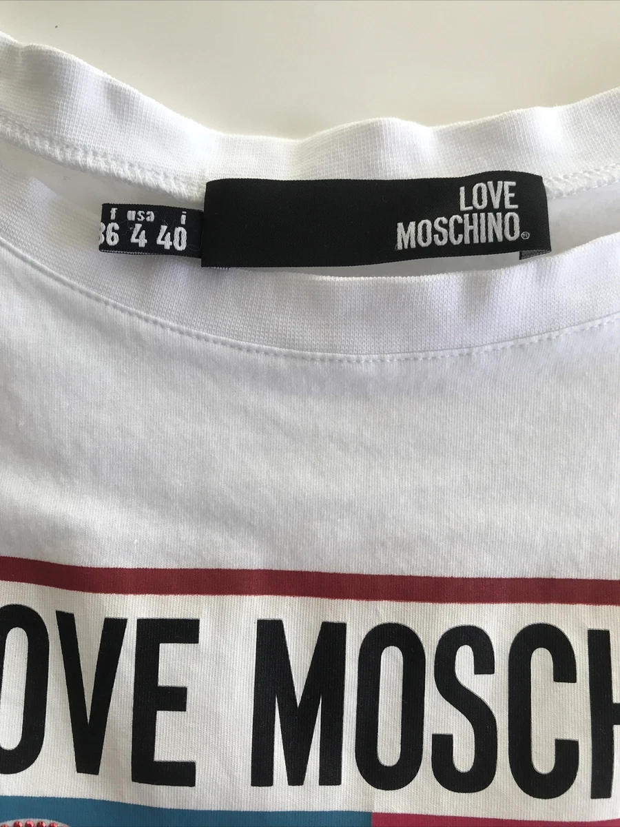 moschino t shirt ebay