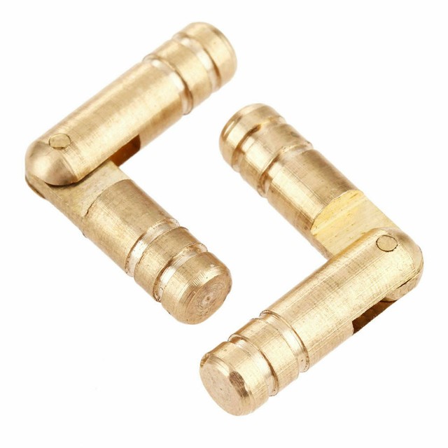 Small Box Invisible Concealed Brass Barrel Hinge 5x25mm for Wooden