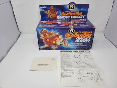 Filmation's 1986 Ghostbusters Ghost Buggy Box And Instructions