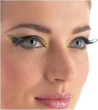 Amscan Fantasy Fake Eyelashes w/ Adhesive Limited Ed Pride Halloween Costume