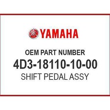 Yamaha OEM 4d3-18110-10-00 Shift Pedal ASSY 4D3181101000 for sale 