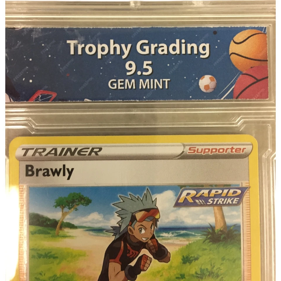 Pokemon Brawly 131/198 Sword & Shield Chilling Reign 9.5 Gem Mint - Image 2 of 4