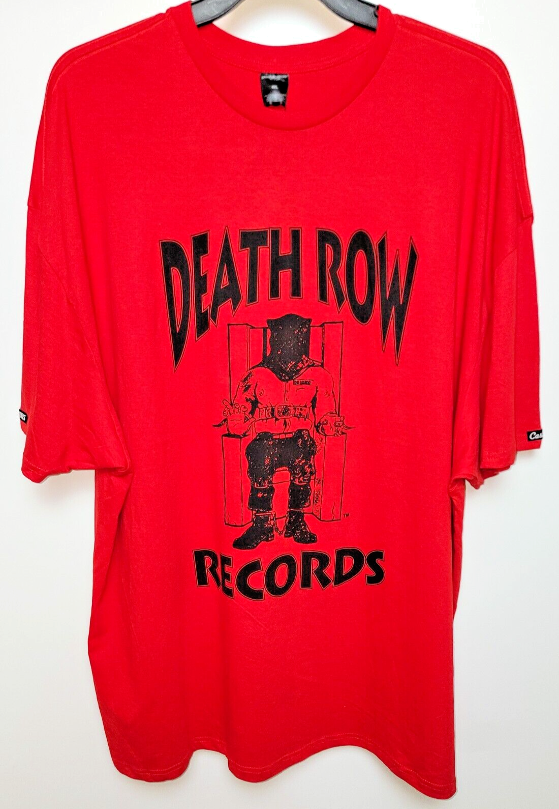 FILA T shirt nuova con etichette 4XL Crooks & Castles x Death Row Records Premium OG Chair logo ufficiale