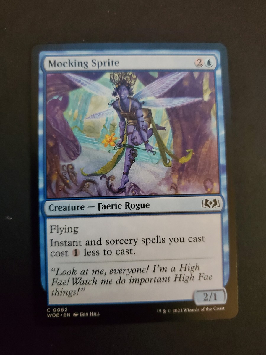 x1 Mocking Sprite WOE MTG 62 COMMON M/NM 1x | eBay