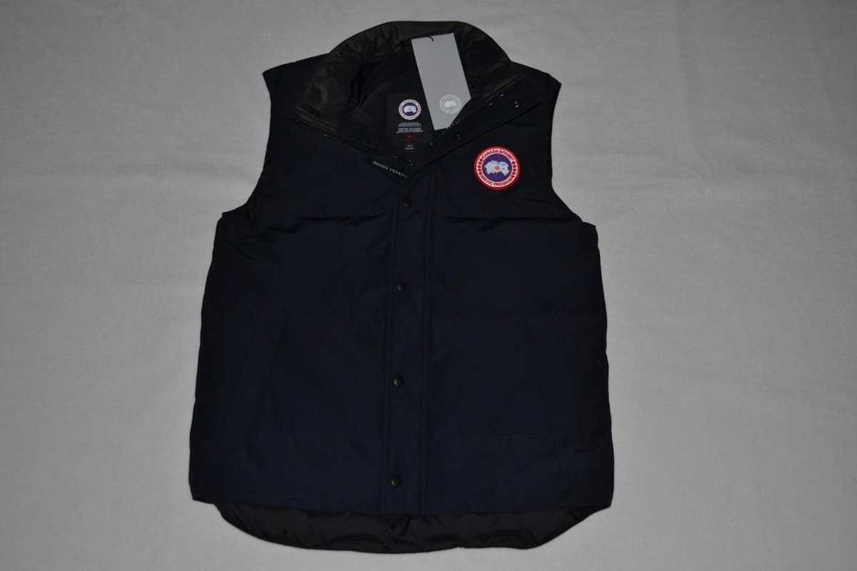 AUTHENTIC CANADA GOOSE MENS GARSON VEST NAVY MARINE ALL SIZES