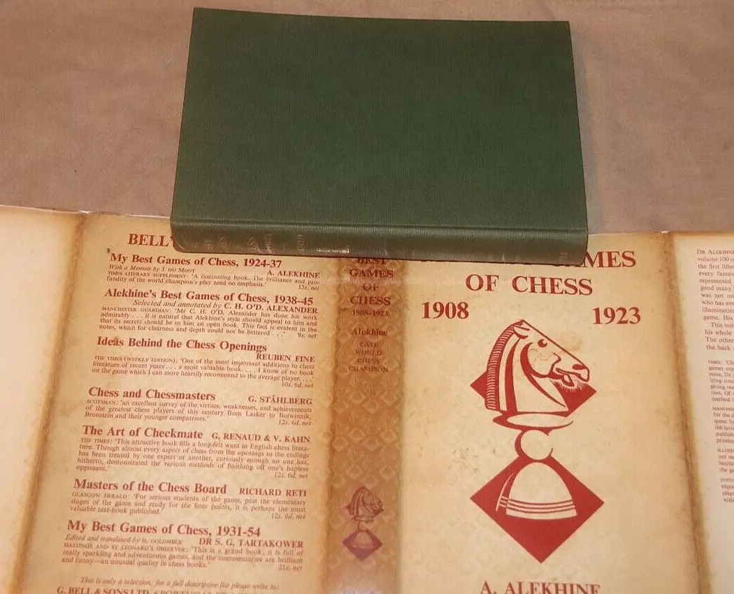 Chess Book: Alexander Alekhine Complete Games Collection Volume 1