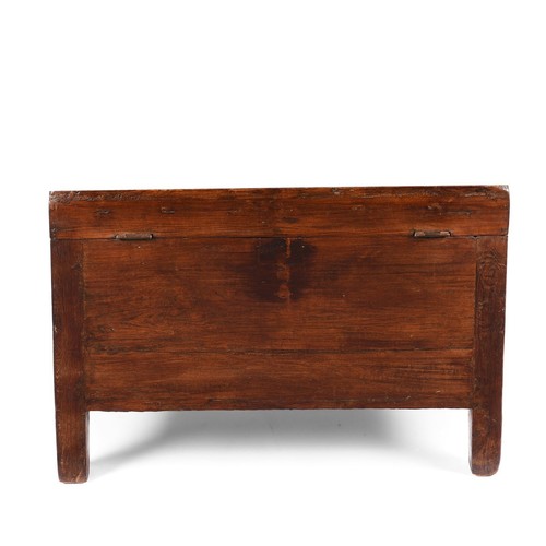Wooden Chest Trunk Vintage Bone Inlay Trunk Box Storage Trunk Farmhouse Handmade - Picture 10 of 20