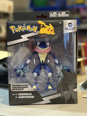 Pokemon Jazwares Select Articulated Greninja 6” Figure Series 1 | eBay