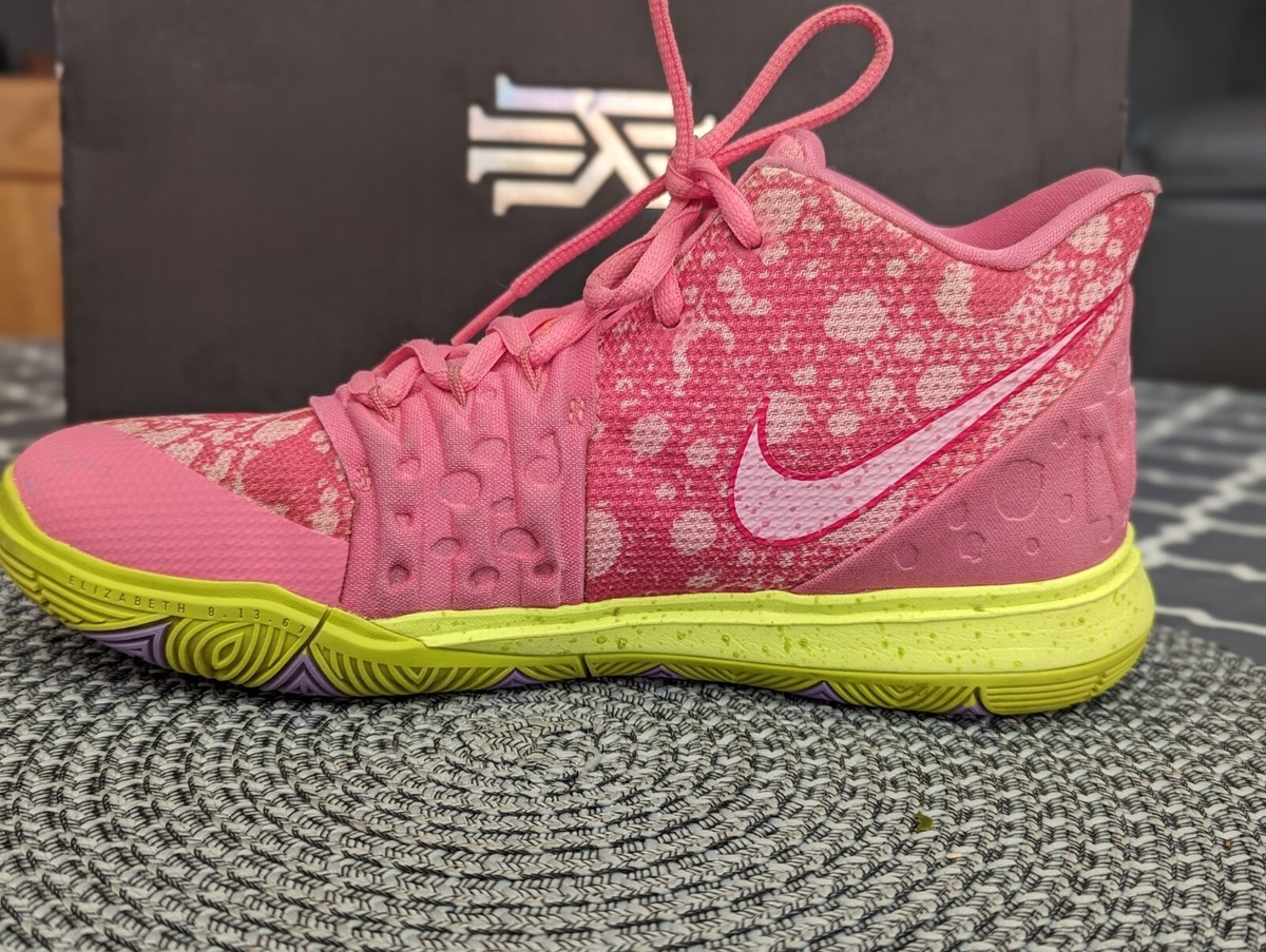 kyrie spongebob shoes size 4