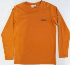 Magellan Hunt Gear Men's Small Orange Shirt with Arm Logo
