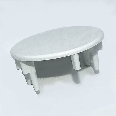 2 X Round Mesh Floor Vent Covers White 54mm Diameter Static