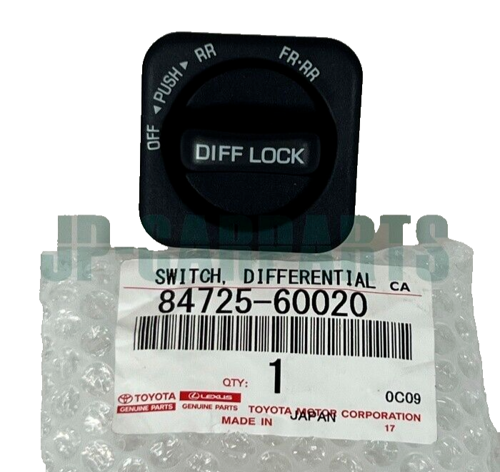 Genuine FOR Toyota Lexus Center Differential Lock Switch OEM 84725-60040 84725 60040 8472560040