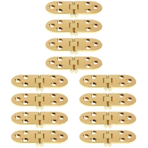 3 PCS Alloy Clamshell Hinge Table Leaf Hardware Folding Small Hinges eBay