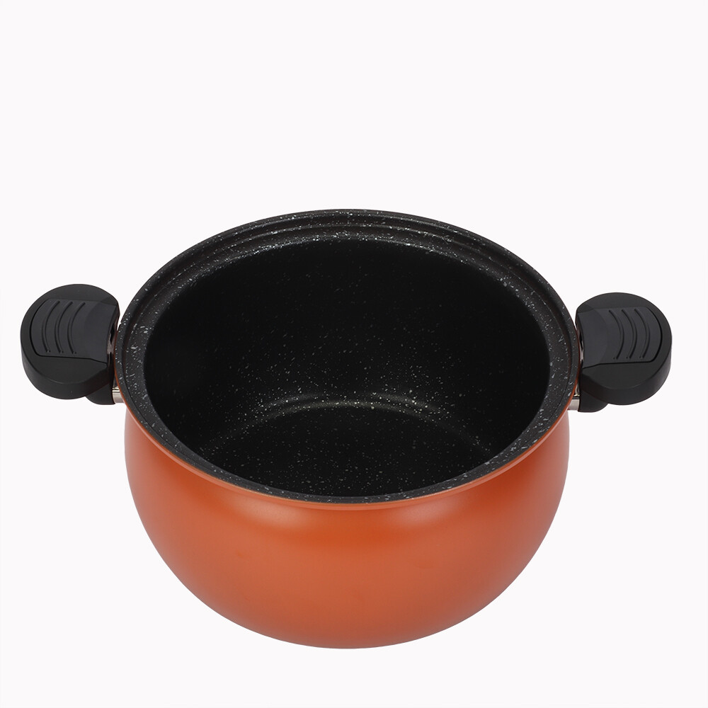 7L Iron Micro Pressure Cooker Soup Pot Non-Stick Stock Pot With Glass ...