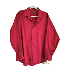 Arrow USA1851 Classic Fit Wrinkle Free Men Long Sleeve Dress Shirt Sz 34/35 16.5