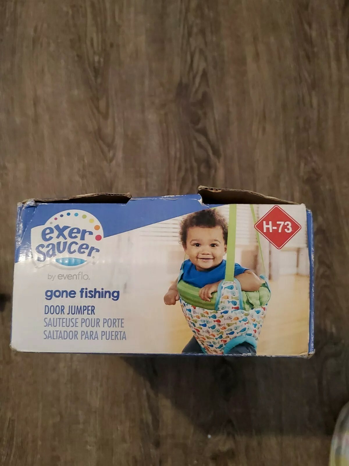 exersaucer door jumper gone fishin