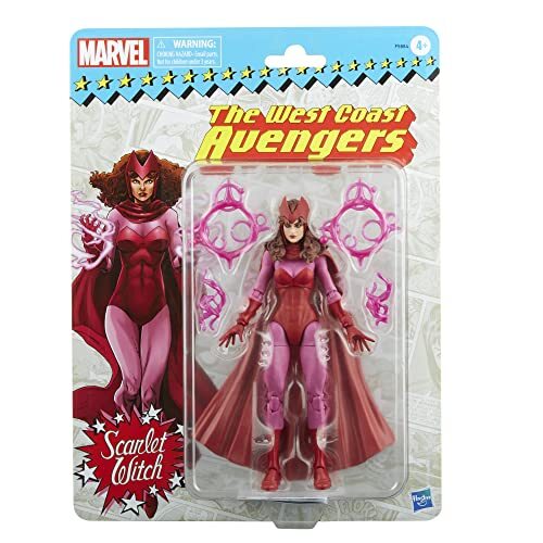 Marvel Legends Series Scarlet Witch 6-inch Retro Packaging