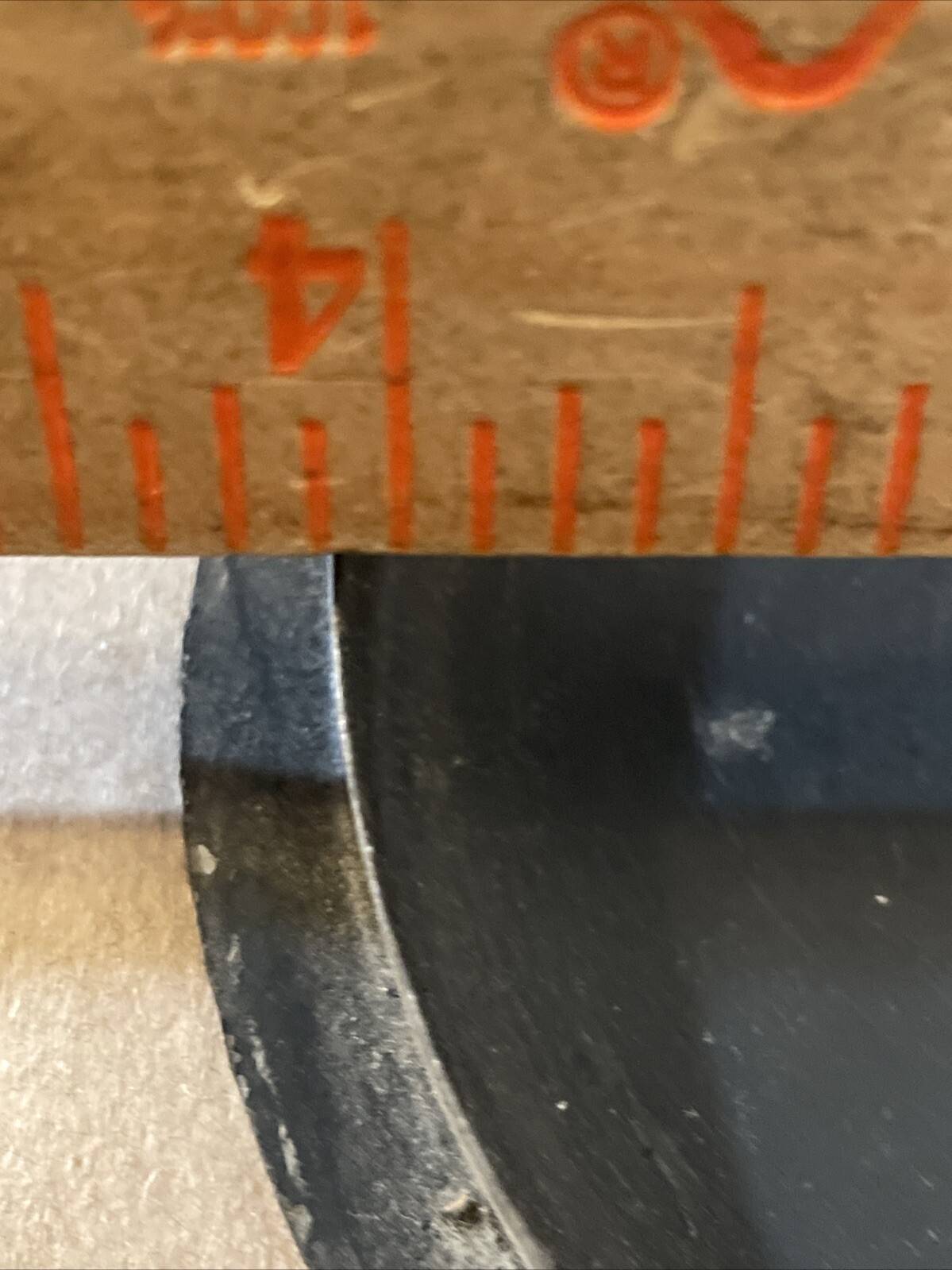 Antique American Porcelain Clock Back Door Rear Cover Kroeber New Haven Era