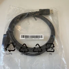 Bizlink Display Port DP Computer Cable, 6 Feet, 4k Ready - New