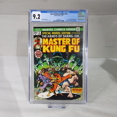 Special Marvel Edition 15 CGC 9.2 OWW 1st Appearance Shang-Chi Fu Manchu 1973