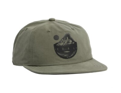 Coal Hat Cap Baseball Snap Back The Poudre Olive Outdoor Adjustable