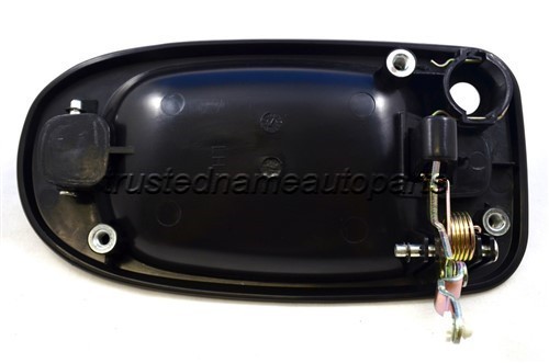 Driver Side Front Door Handle For Buick Chevy Pontiac | Black Exterior Replacement
