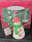 Hallmark Ornament 2000 Max Snowmen of Mitford w/ Box